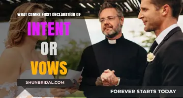 Declaration of Intent vs. Vows: Which Takes Priority in Marriage?