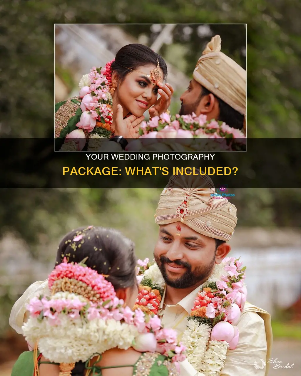 what comes in a wedding photography package
