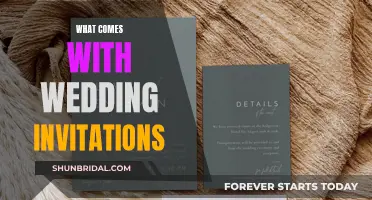 Wedding Invitations: What's Included in the Suite