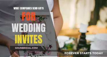 Companies Sending Gifts for Wedding Invites: Who and Why?