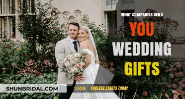 Companies That Celebrate Your Wedding with Thoughtful Gifts