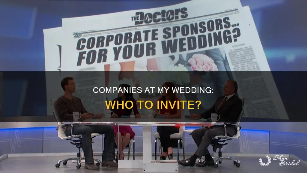 what companies should I invite to my wedding