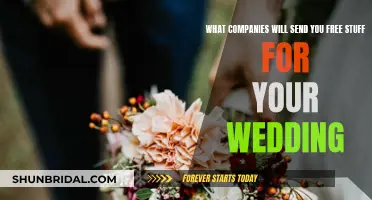 Free Wedding Gifts: Companies That Send You Stuff