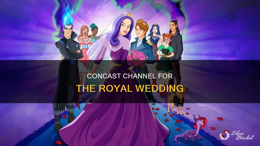 what concast channel will carry the wedding