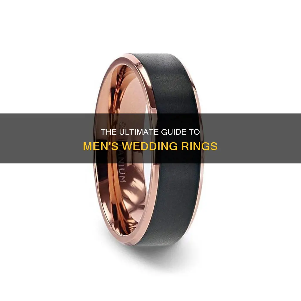 what constitutes a wedding ring for guys