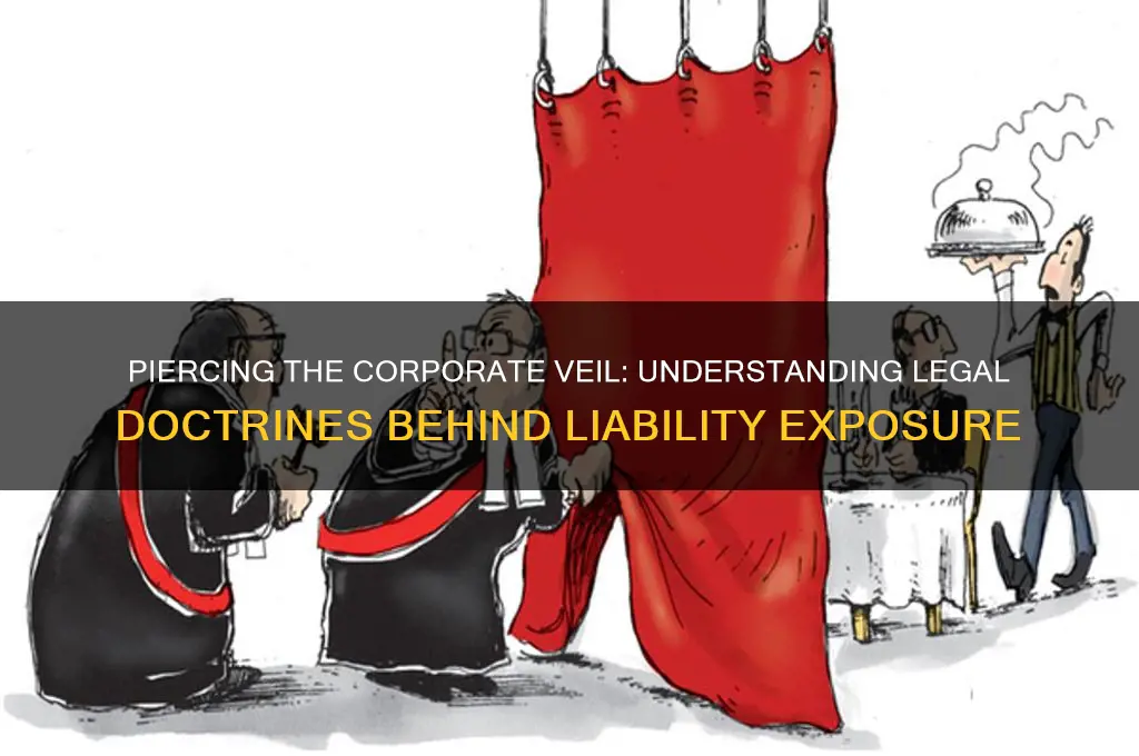 what corporate doctrine allows piercing the corporate veil
