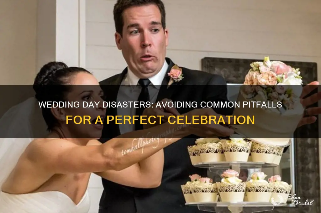 what could go wrong at a wedding