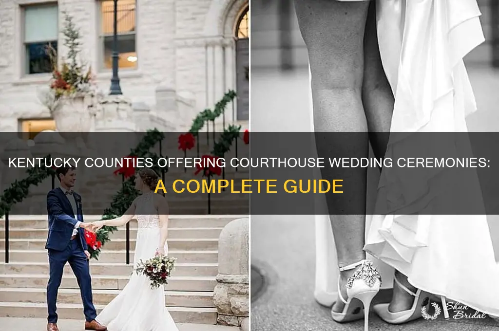 what counties in kentucky offer court house wedding ceremonies
