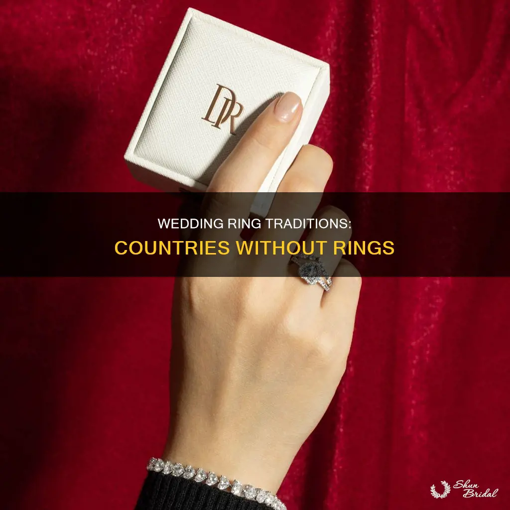 what countries don t have wedding rings