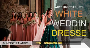 White Wedding Dresses: Which Countries Wear Them?