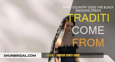 Black Wedding Dresses: A Country of Origin