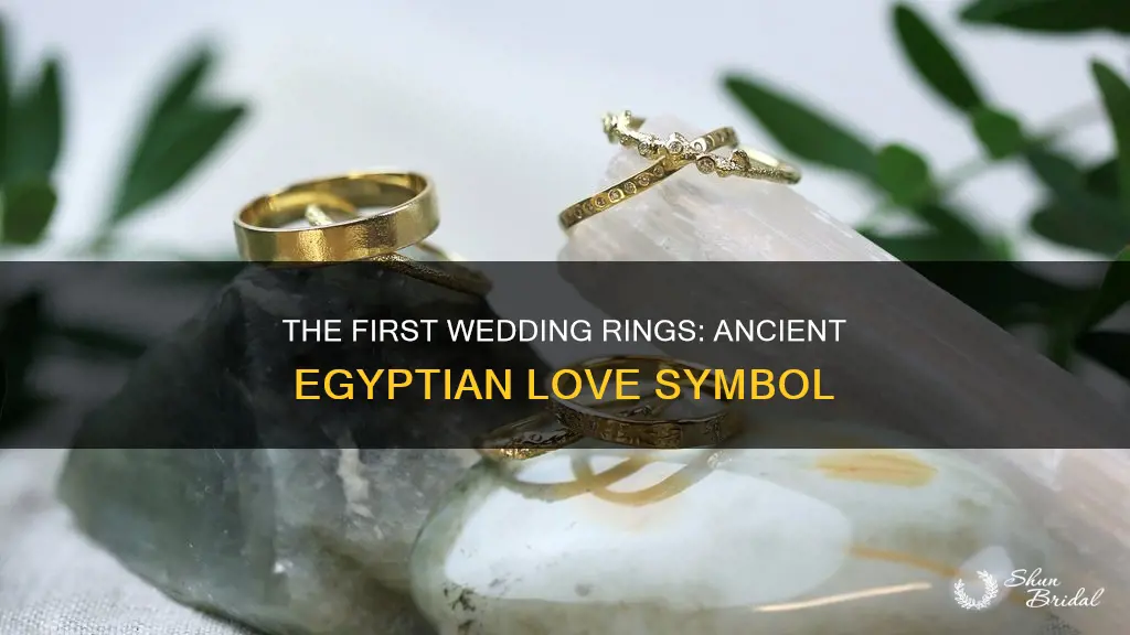 what country had the first wedding rings