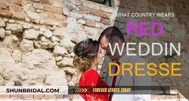 Why Red Wedding Dresses Are Popular in Some Countries