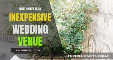 Finding Affordable Wedding Venues: What's Considered Inexpensive?