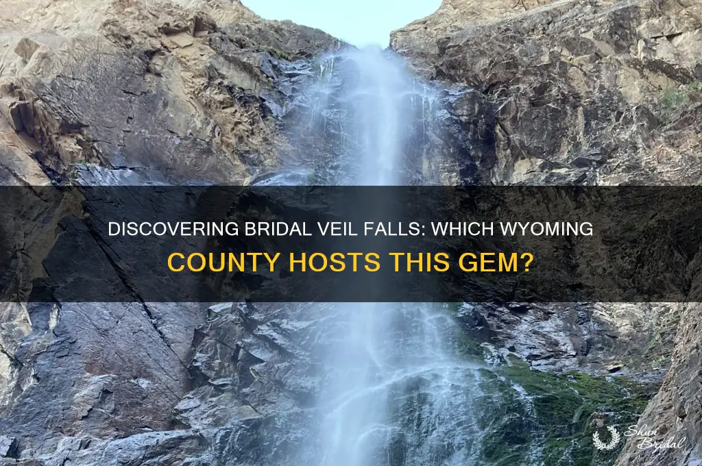 what county in wyoming is bridal veil falls