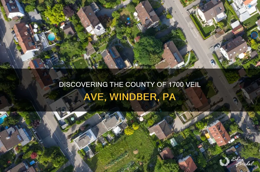 what county is 1700 veil ave windber pa located in