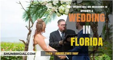 Florida Wedding Officiant Requirements: Essential Credentials to Legally Marry Couples