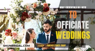 How to Officiate Weddings: Credentials and Requirements