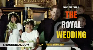 Royal Wedding Time: When to Tune in from CST Zone