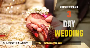 Three-Day Wedding Traditions: Exploring Cultural Celebrations of Love and Union