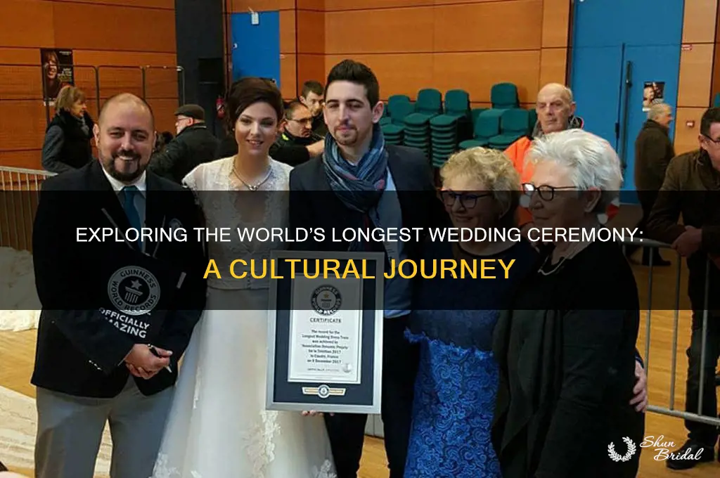 what culture has the longest wedding ceremony