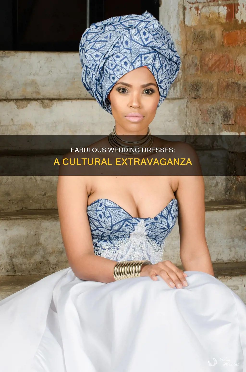 what cultures have flamboyant wedding dresses