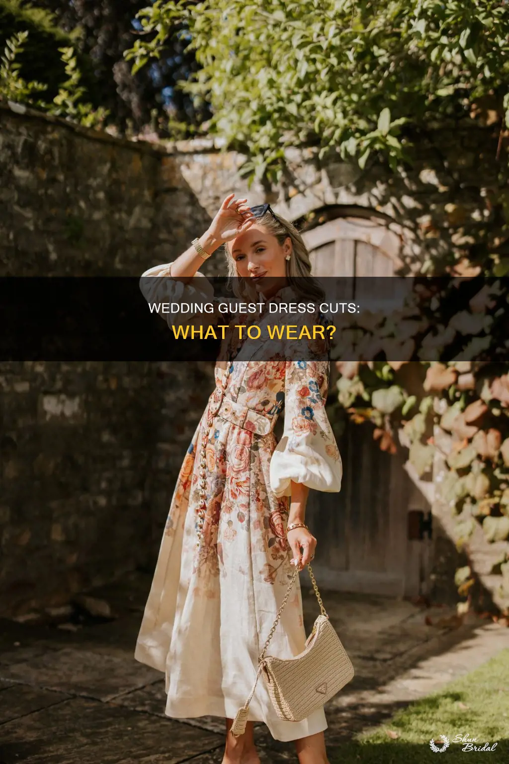 what cuts of dresses can I wear to a wedding
