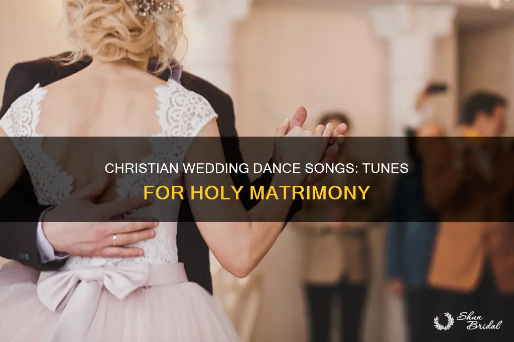 what dance songs do you play at a christian wedding