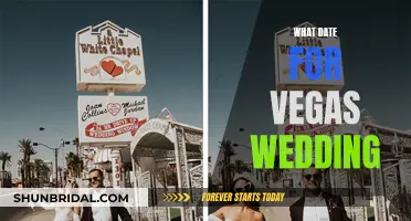 Vegas Wedding Dates: Picking the Perfect Day