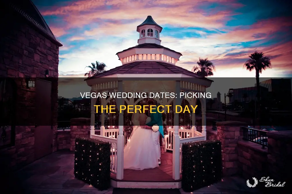 what date for vegas wedding