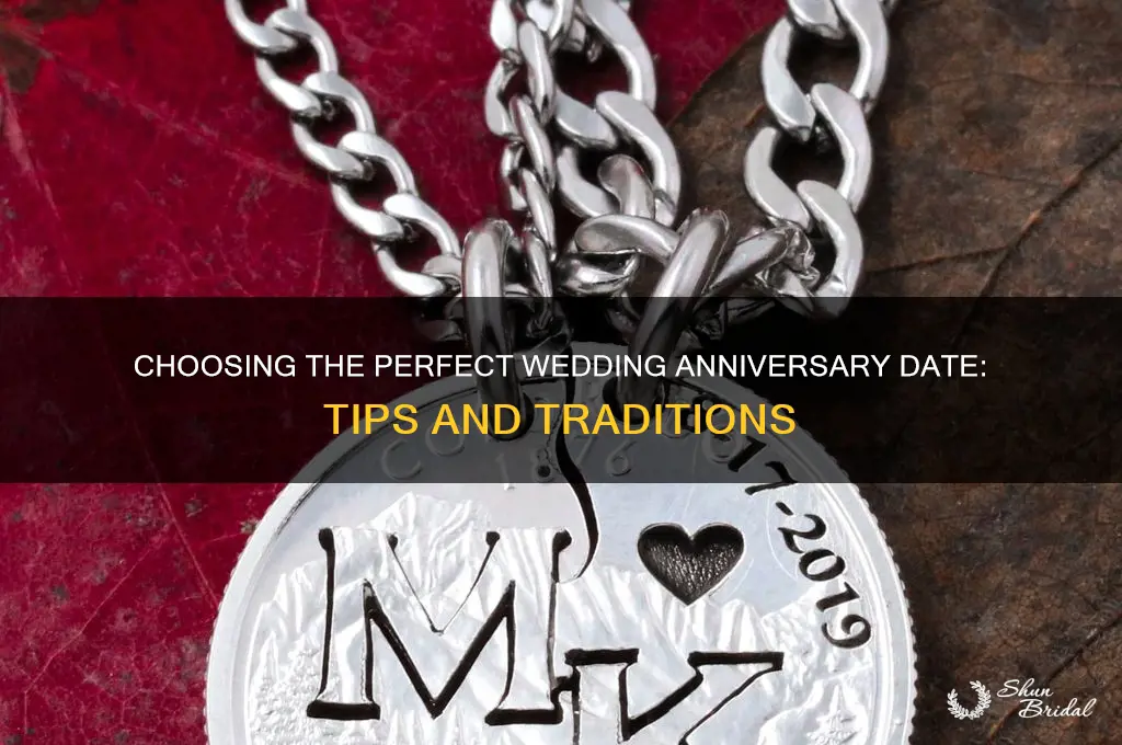 what date for wedding anniversary