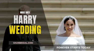 Harry's Wedding Date: When Did It Happen?