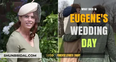Eugene's Wedding Day: Unveiling the Date of the Big Celebration
