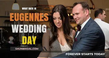 Eugennes Wedding Day: Unveiling the Date of the Big Celebration