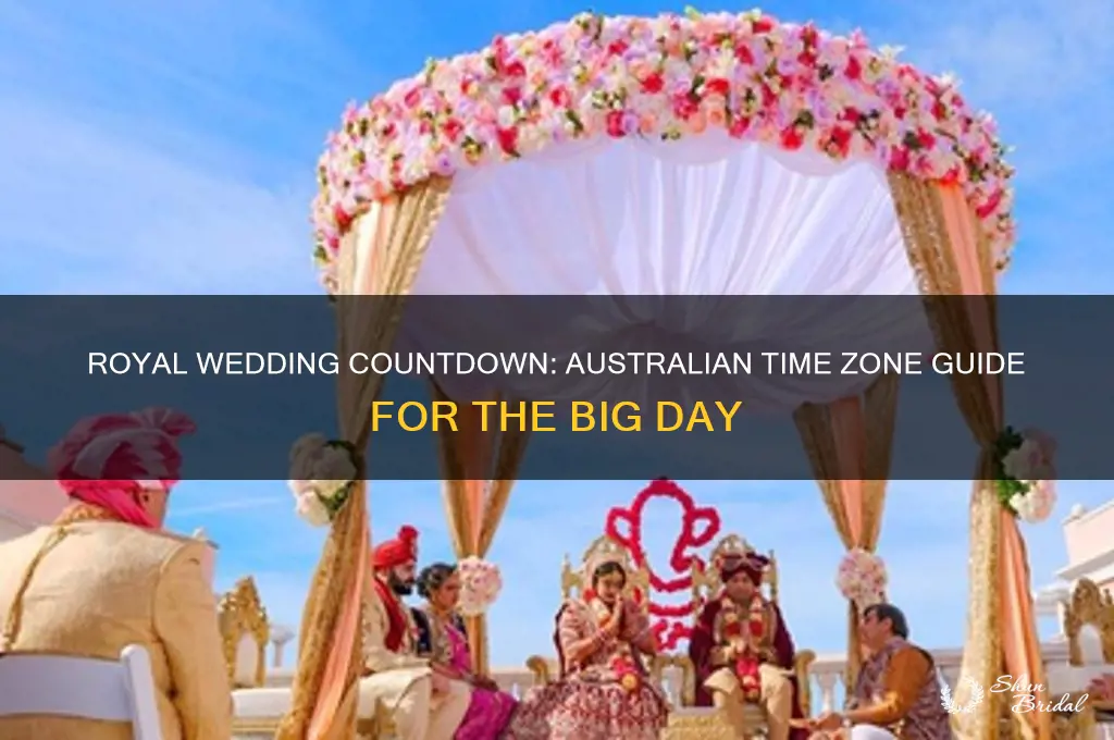 what date is the royal wedding australian time