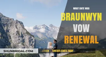 Braunwyn's Vow Renewal Date: A Romantic Celebration Revisited