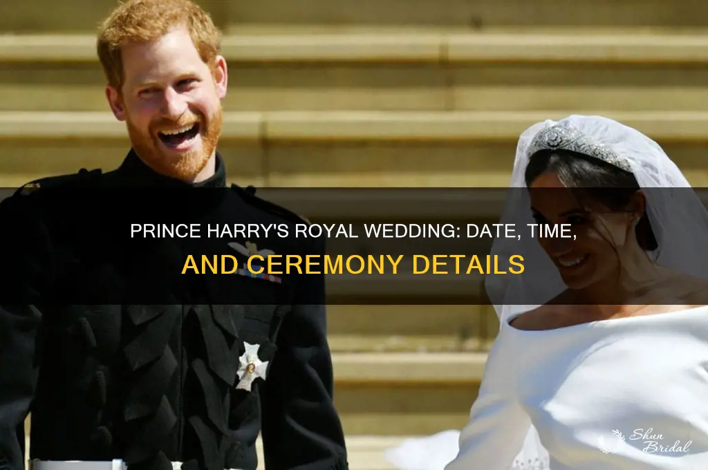 what day and time is prince harry