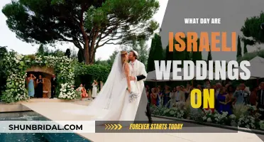 When Do Israeli Weddings Take Place: A Day Guide