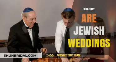 When Do Jewish Weddings Occur? Understanding the Auspicious Day