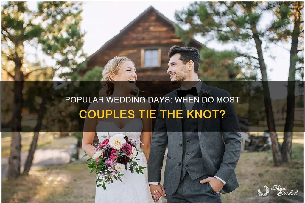 what day are wedding usually held