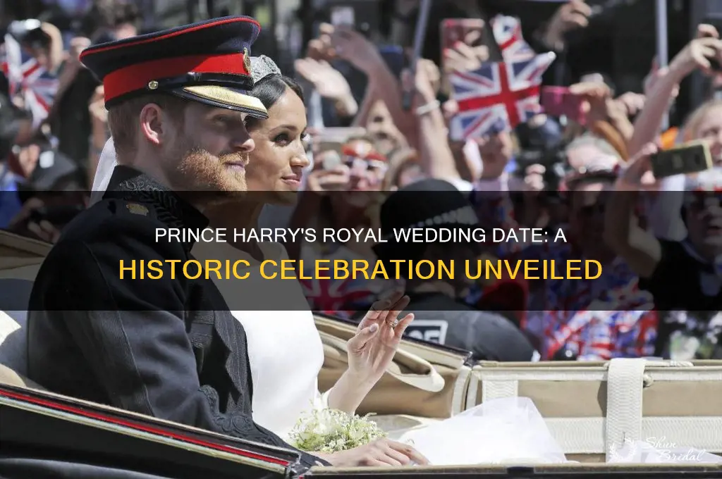 what day is the royal wedding for prince harry