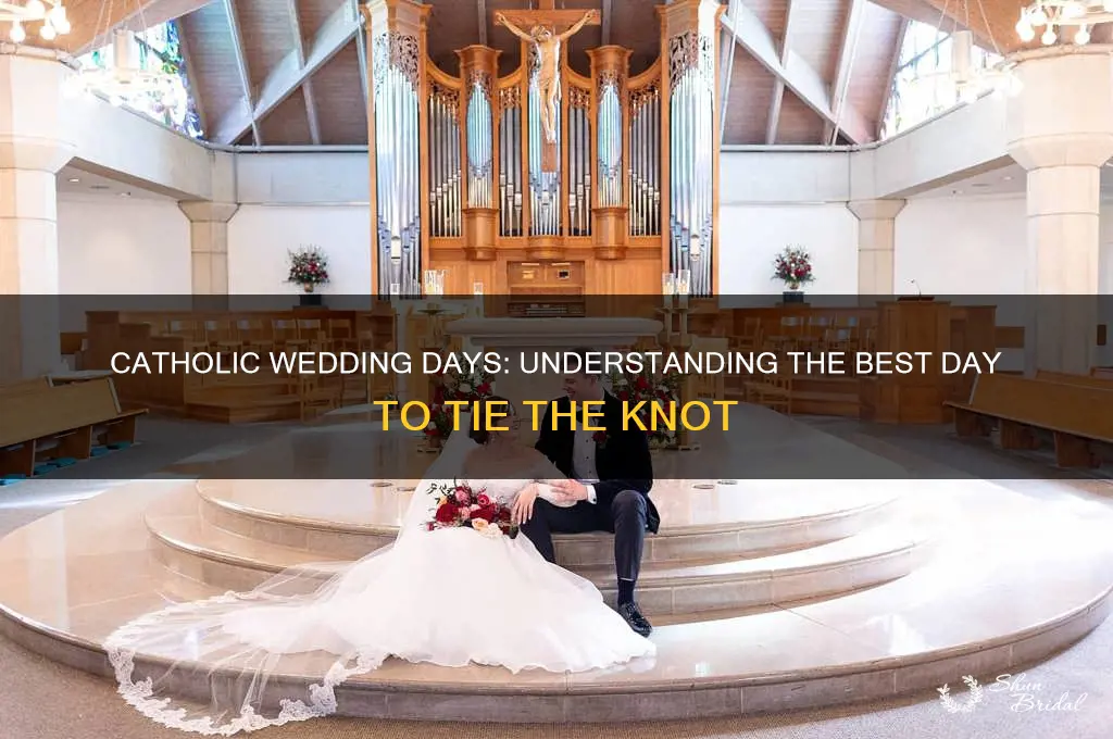 what day of the week are catholic weddings