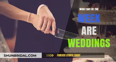 Choosing the Perfect Wedding Day: Best Weekday Options Revealed