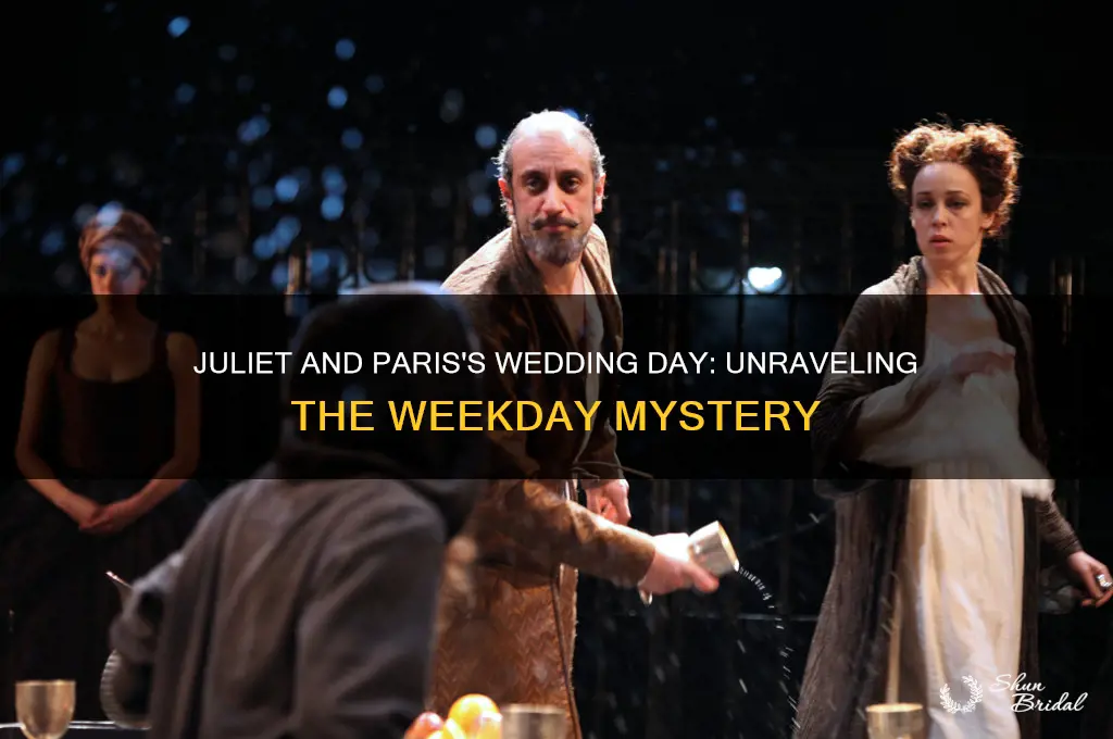 what day of the week is juliet and paris