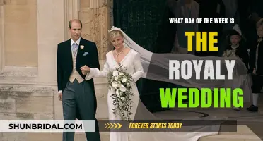 When is the Royal Wedding? Unveiling the Day of the Week