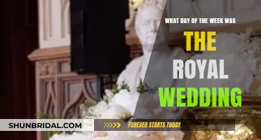 Unveiling the Royal Wedding Day: A Weekday Celebration to Remember