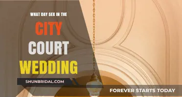 Sex and the City's Court Wedding: Unveiling the Memorable Day