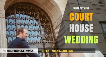 Best Days to Plan Your Simple Courthouse Wedding Ceremony