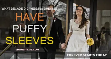 Puffy-Sleeved Wedding Dresses: A Blast from the Past