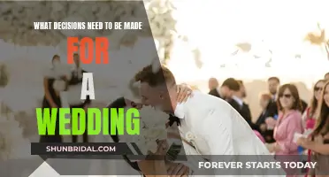 Planning a Wedding: Decisions to Make Before the Big Day